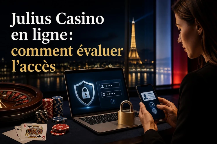 Julius Casino en ligne: comment évaluer l'accès