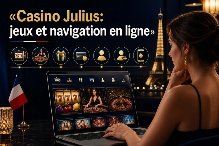 Casino Julius: jeux et navigation en ligne