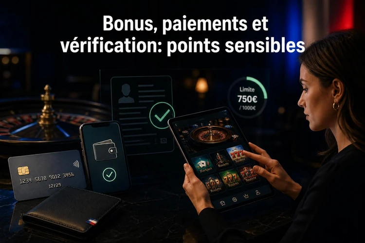 Bonus, paiements et vérification: points sensibles